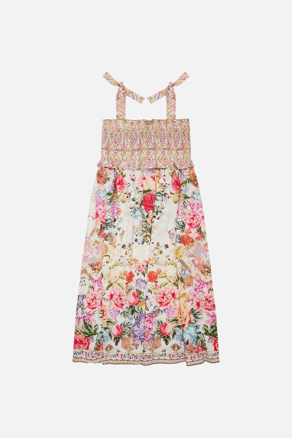 KIDS MAXI DRESS WITH SHIRRING & POCKETS 12-14 SEW YESTERDAY