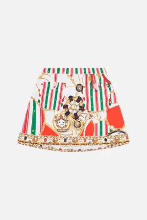 KIDS MINI SKIRT WITH POCKETS 4-10 SALUTI SUMMERTIME