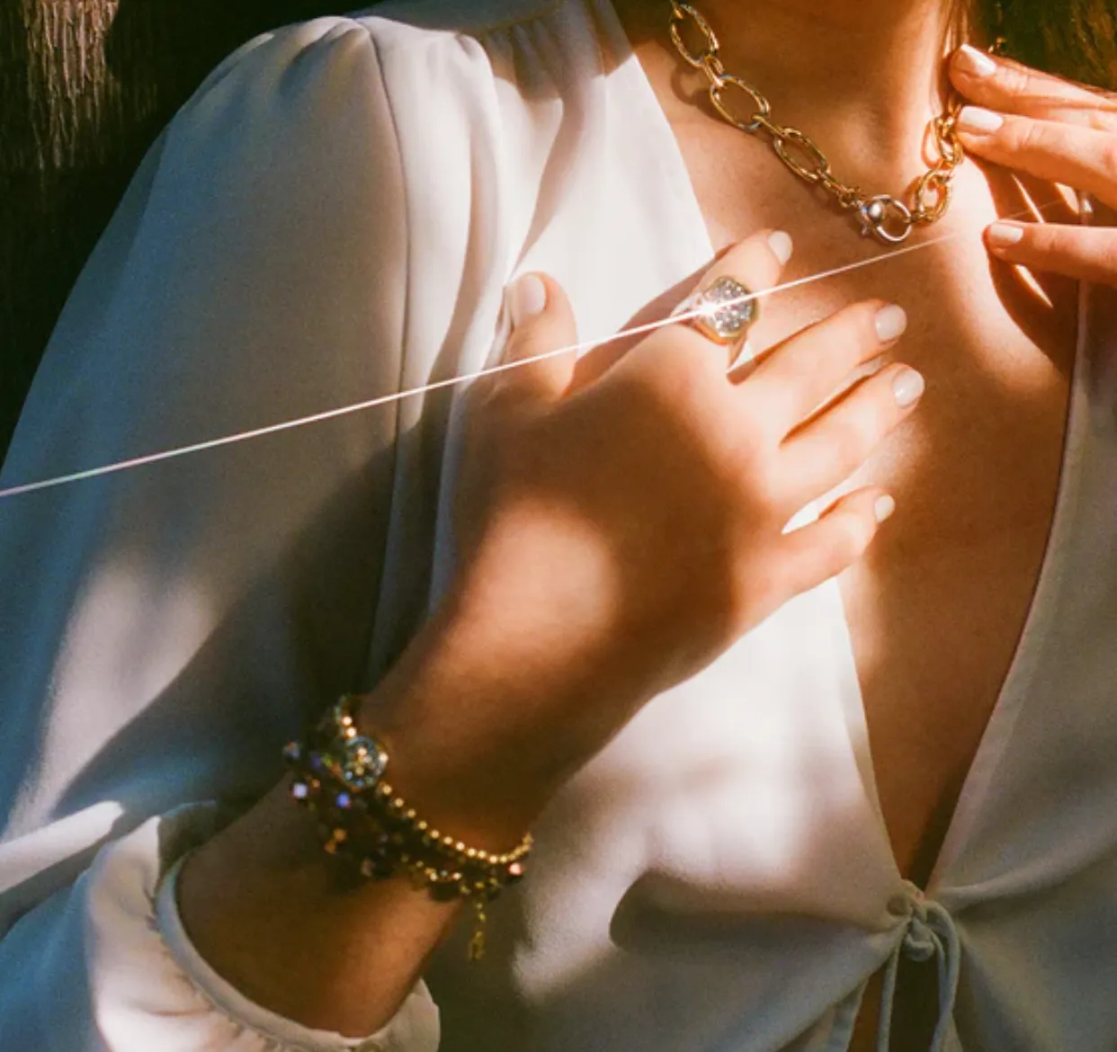 Kristal Open Bright Bracelet