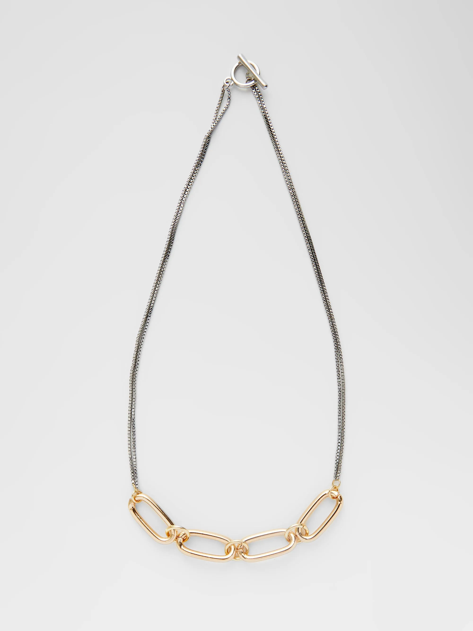 Large Chain Link Necklace