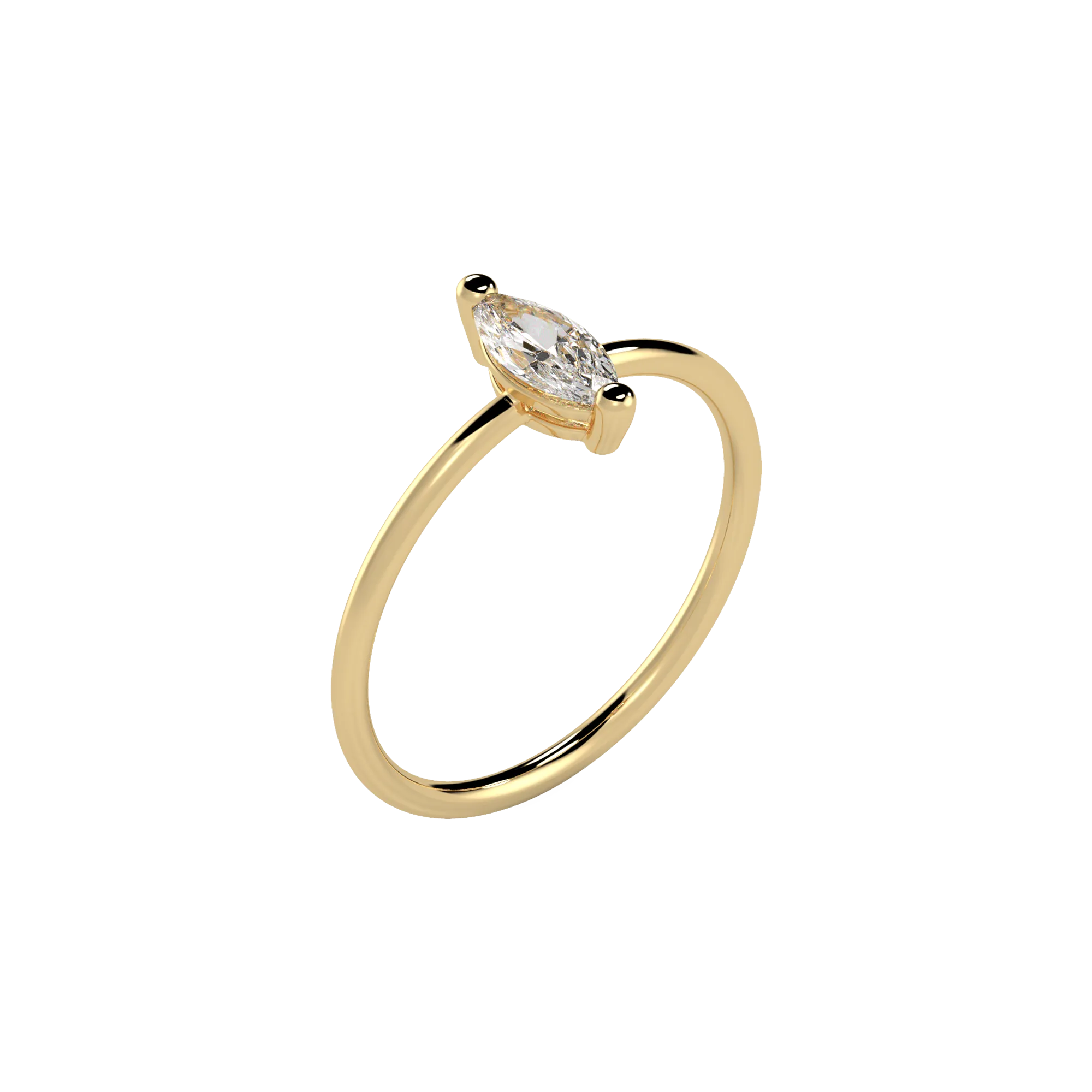 Marquise ring