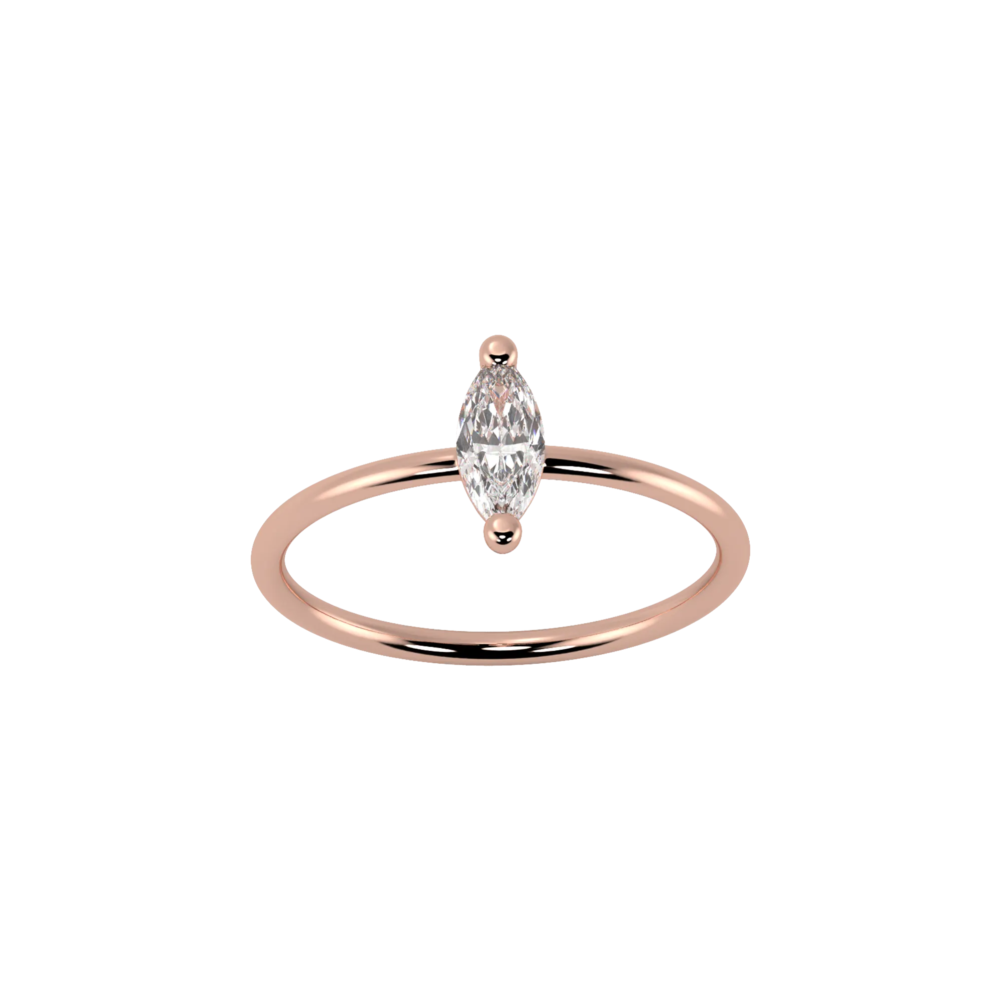 Marquise ring