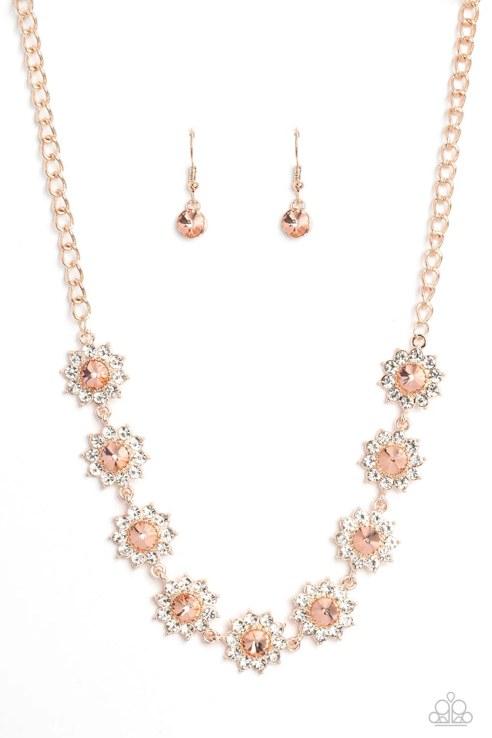 Necklaces Blooming Brilliance - Rose Gold N2006