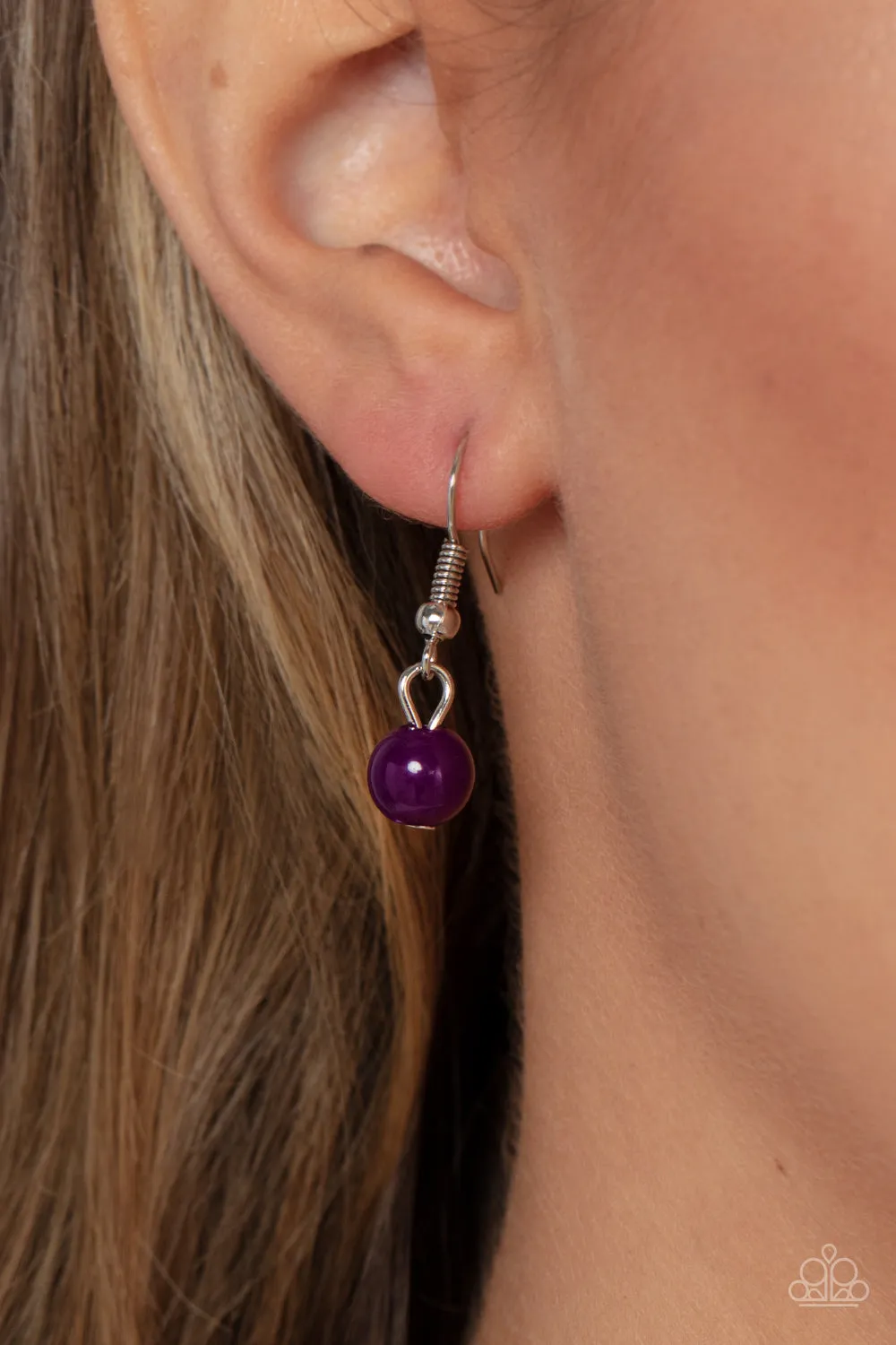 Necklaces Broadway Bustle - Purple N2308