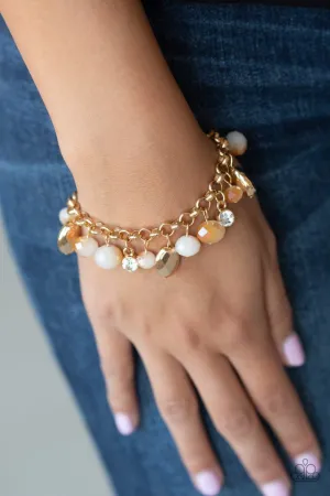 Paparazzi Bracelet ~ Dazing Dazzle - Gold