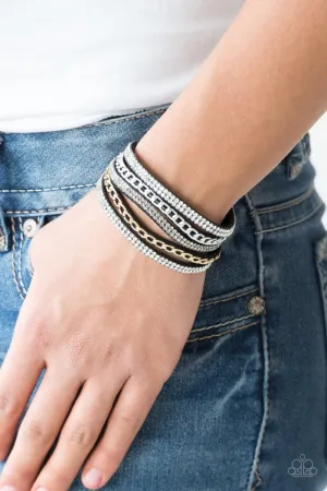 Paparazzi Bracelet ~ Fashion Fiend - Black