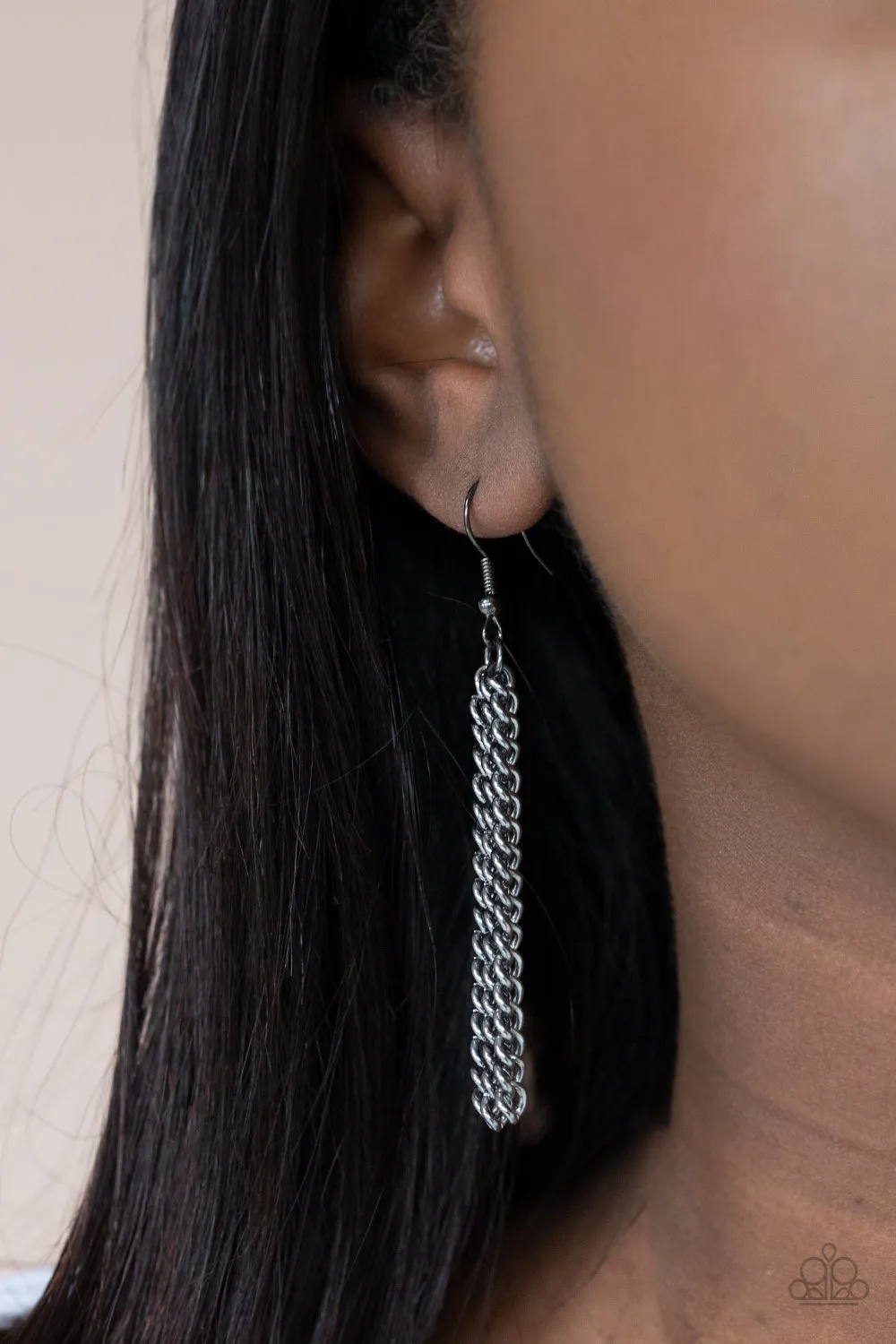 Paparazzi Metro Mirage - Black Necklace