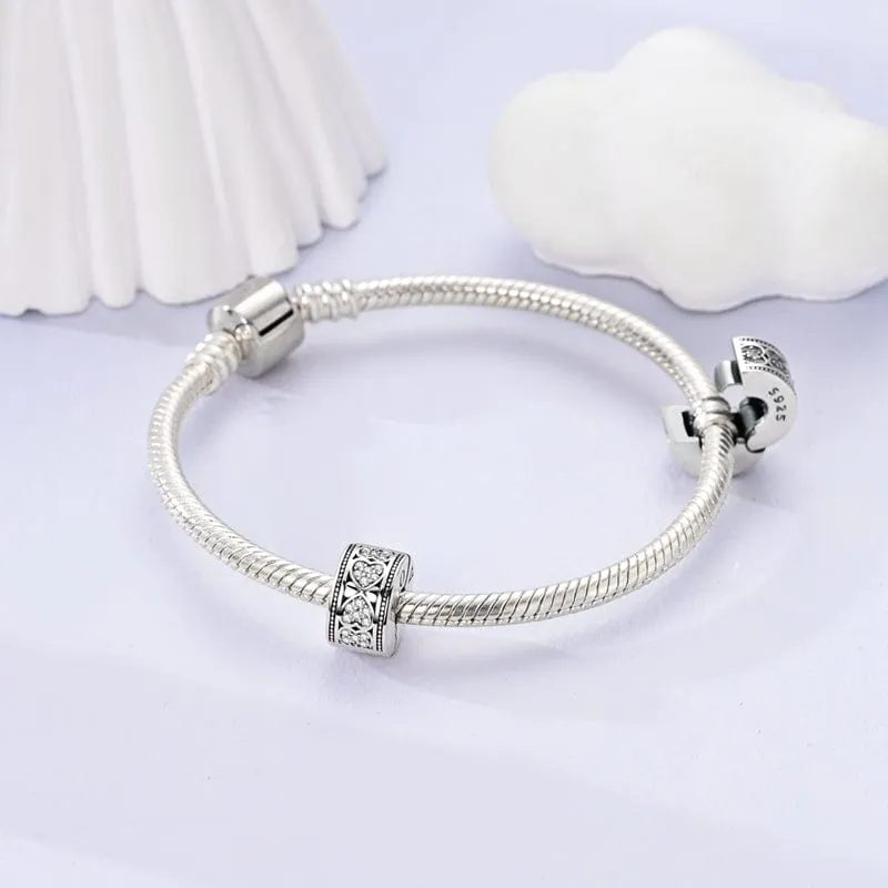 Pavé Sparkling Hearts of Love Clip Charm
