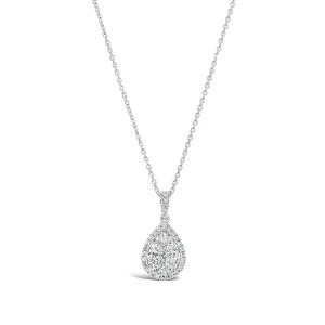 Pear Shape Cluster Pendant