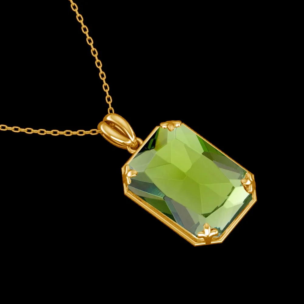 Peridot Birthstone Viking Gemstone Pendants