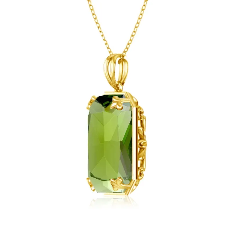 Peridot Birthstone Viking Gemstone Pendants