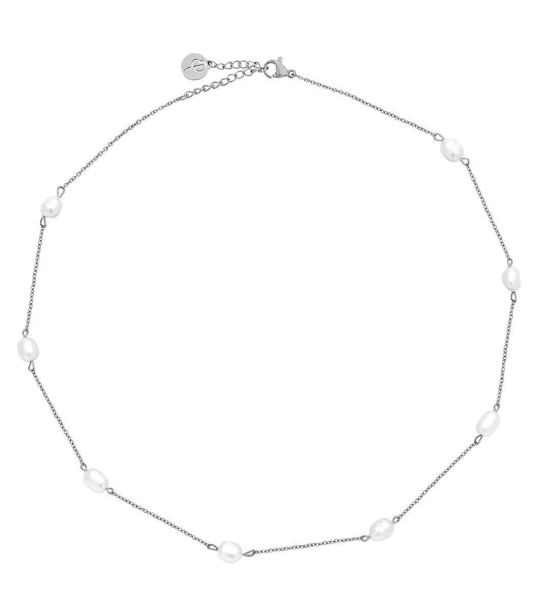 PERLA NECKLACE MULTI STEEL