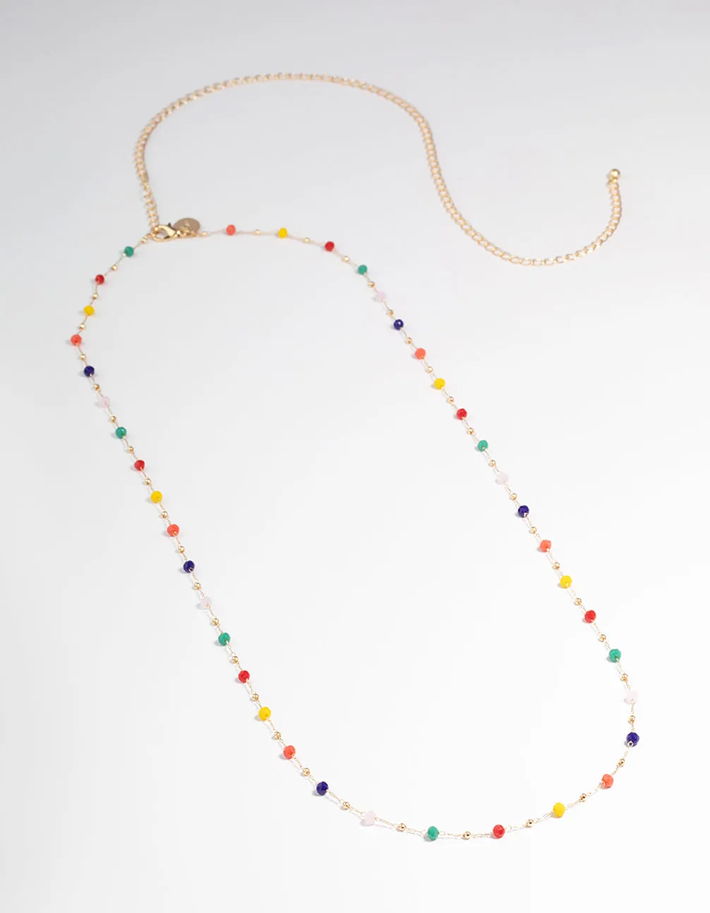 Rainbow Beaded Waist Chain
