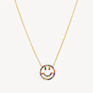 Rainbow Have A Nice Day Necklace