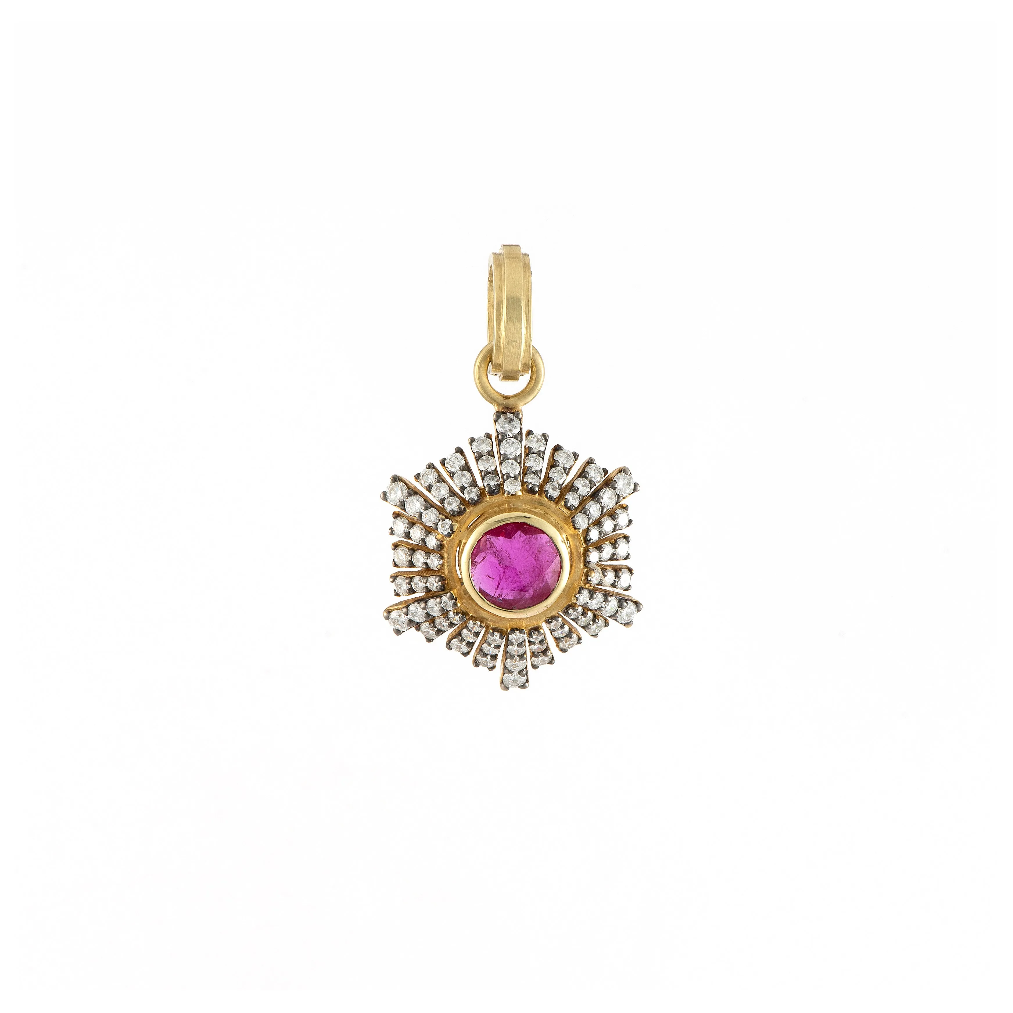 Ruby "Paris" Pendant