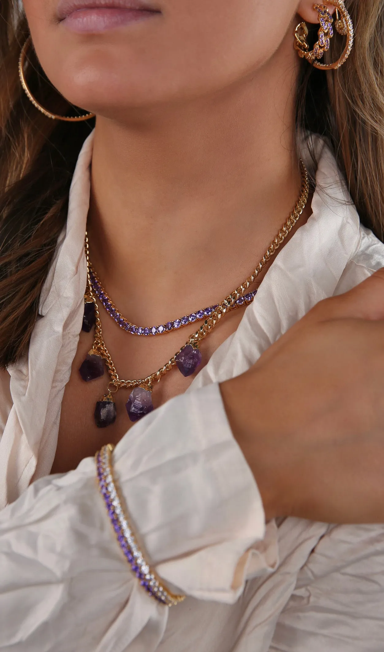 Serena bracelet - Lavender