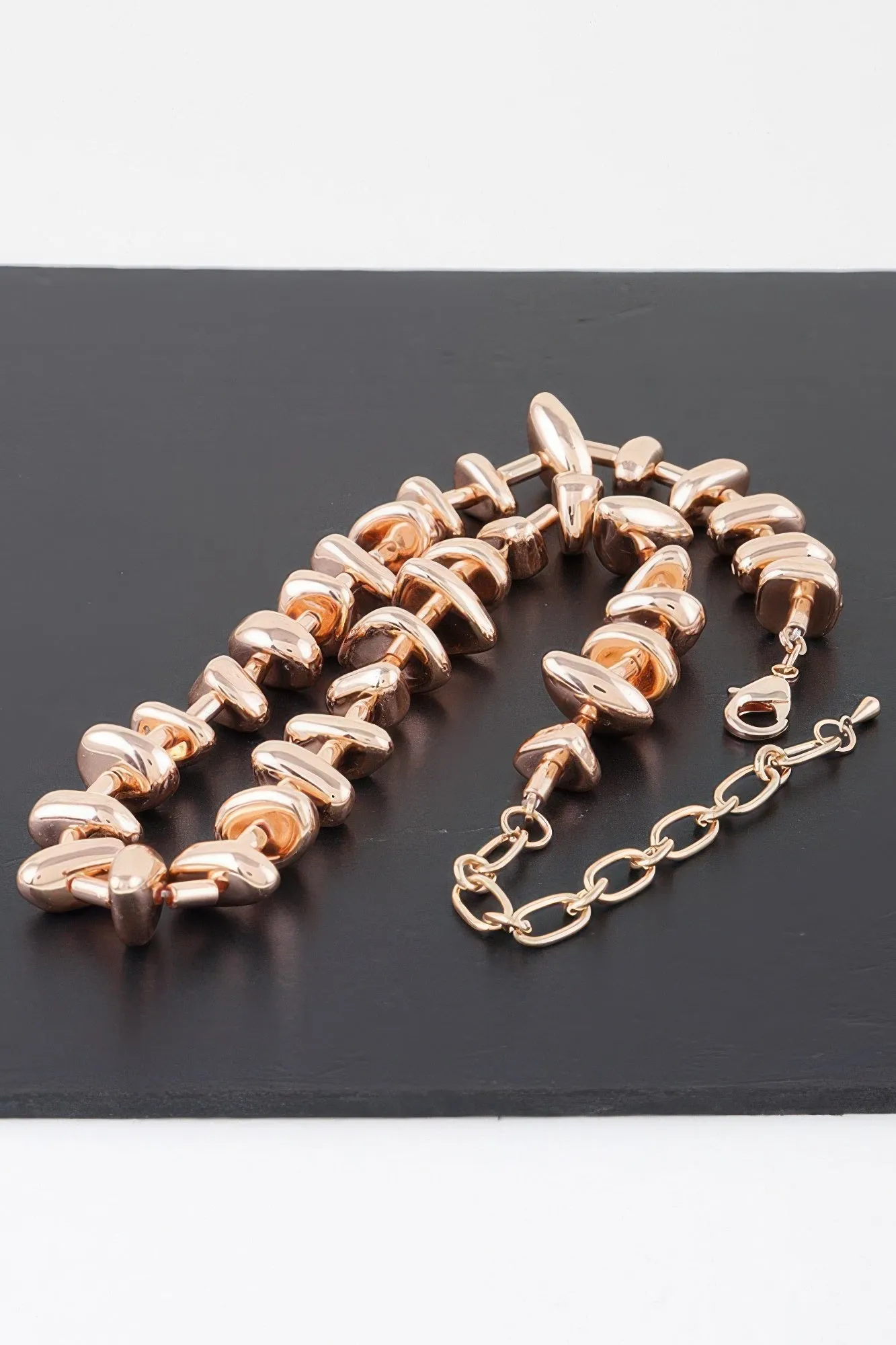 Shiny Stone Charms Necklace