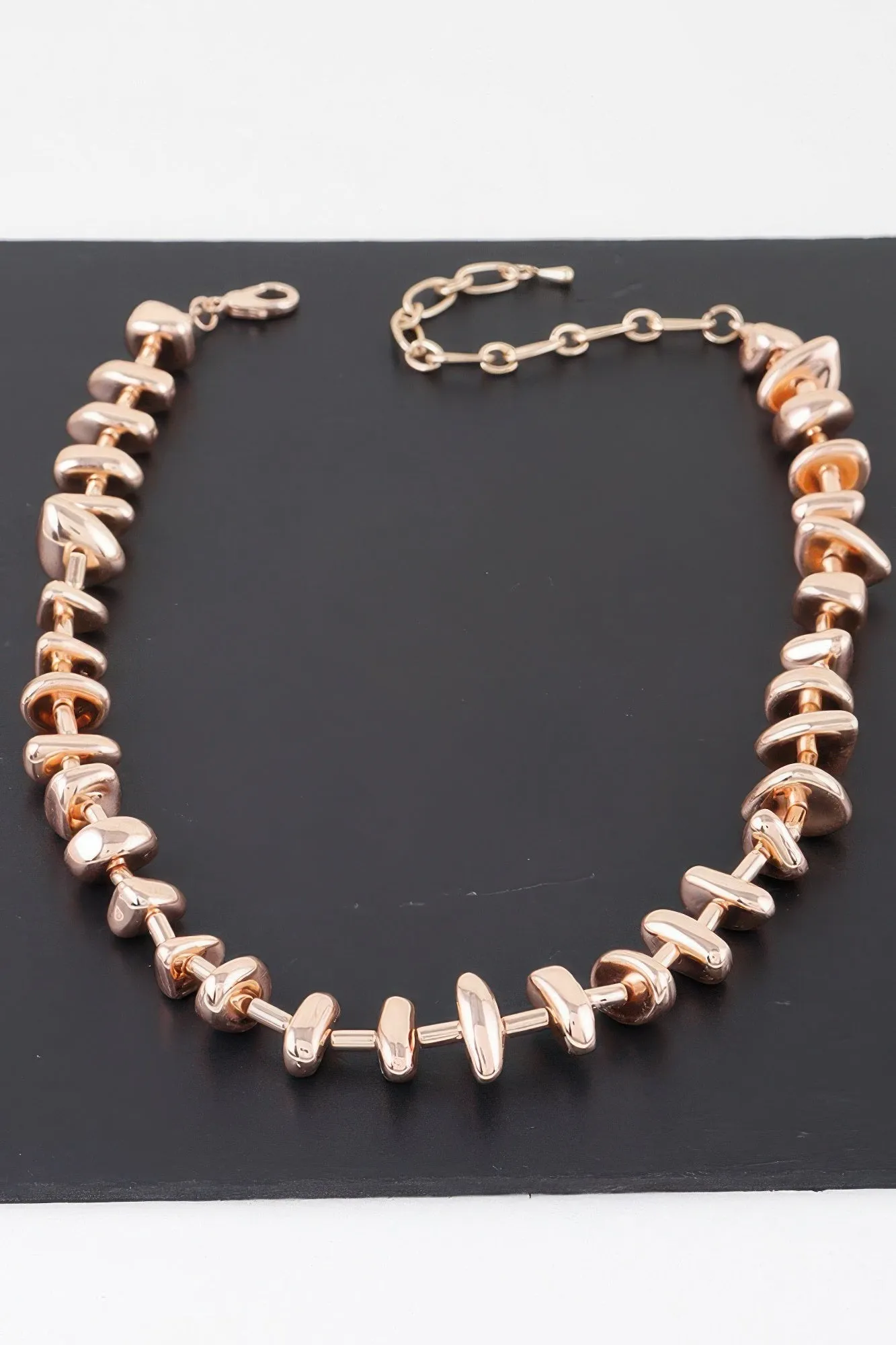 Shiny Stone Charms Necklace