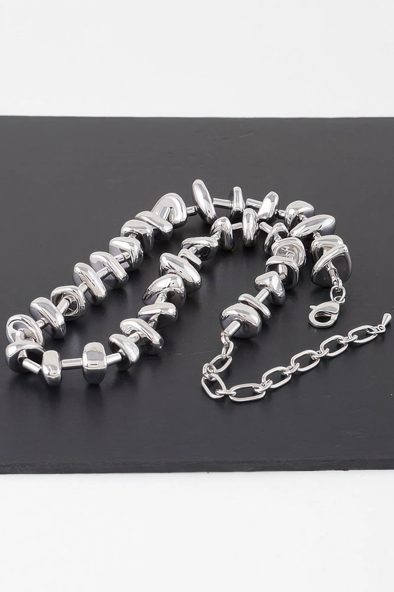 Shiny Stone Charms Necklace