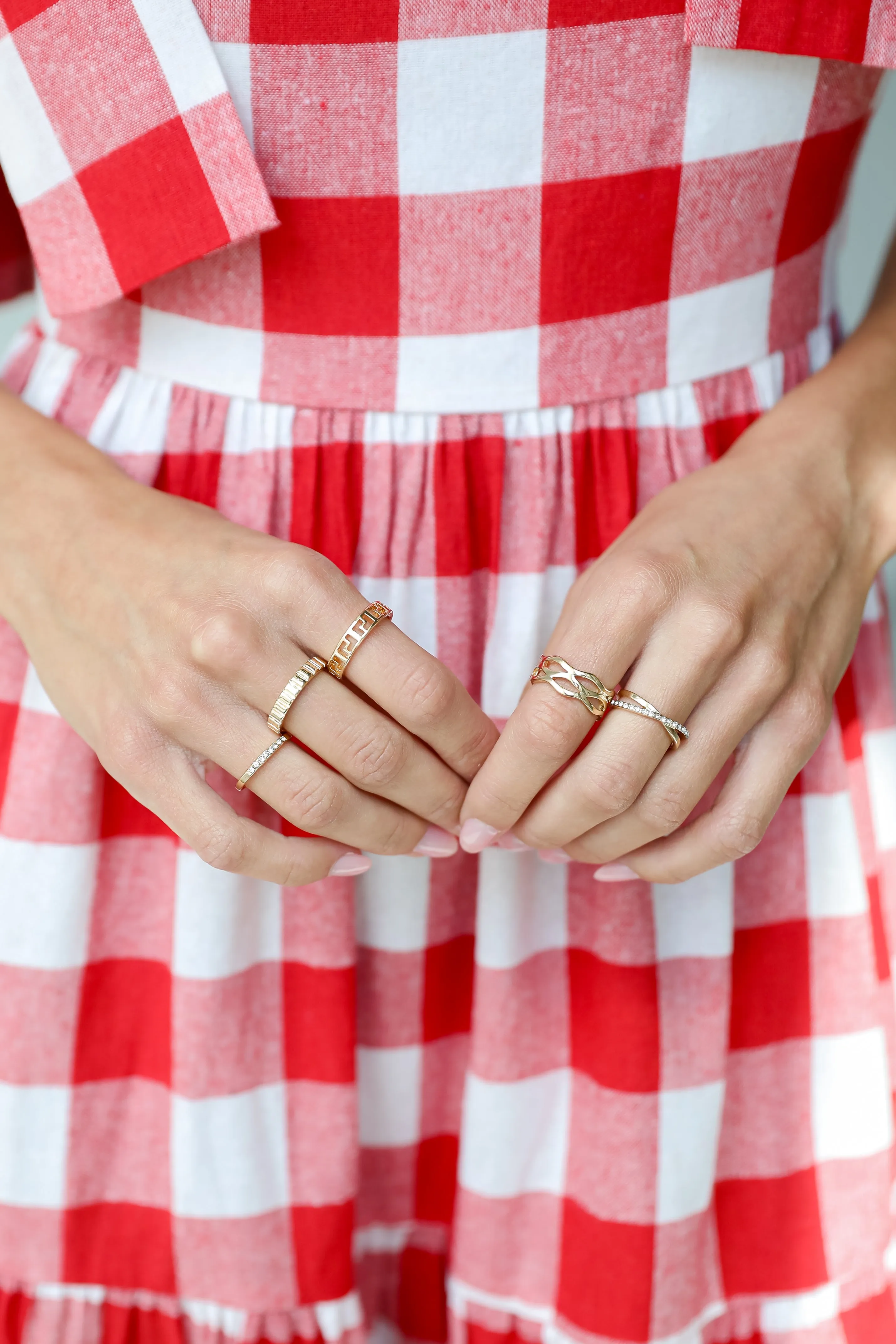Sienna Gold Ring Set