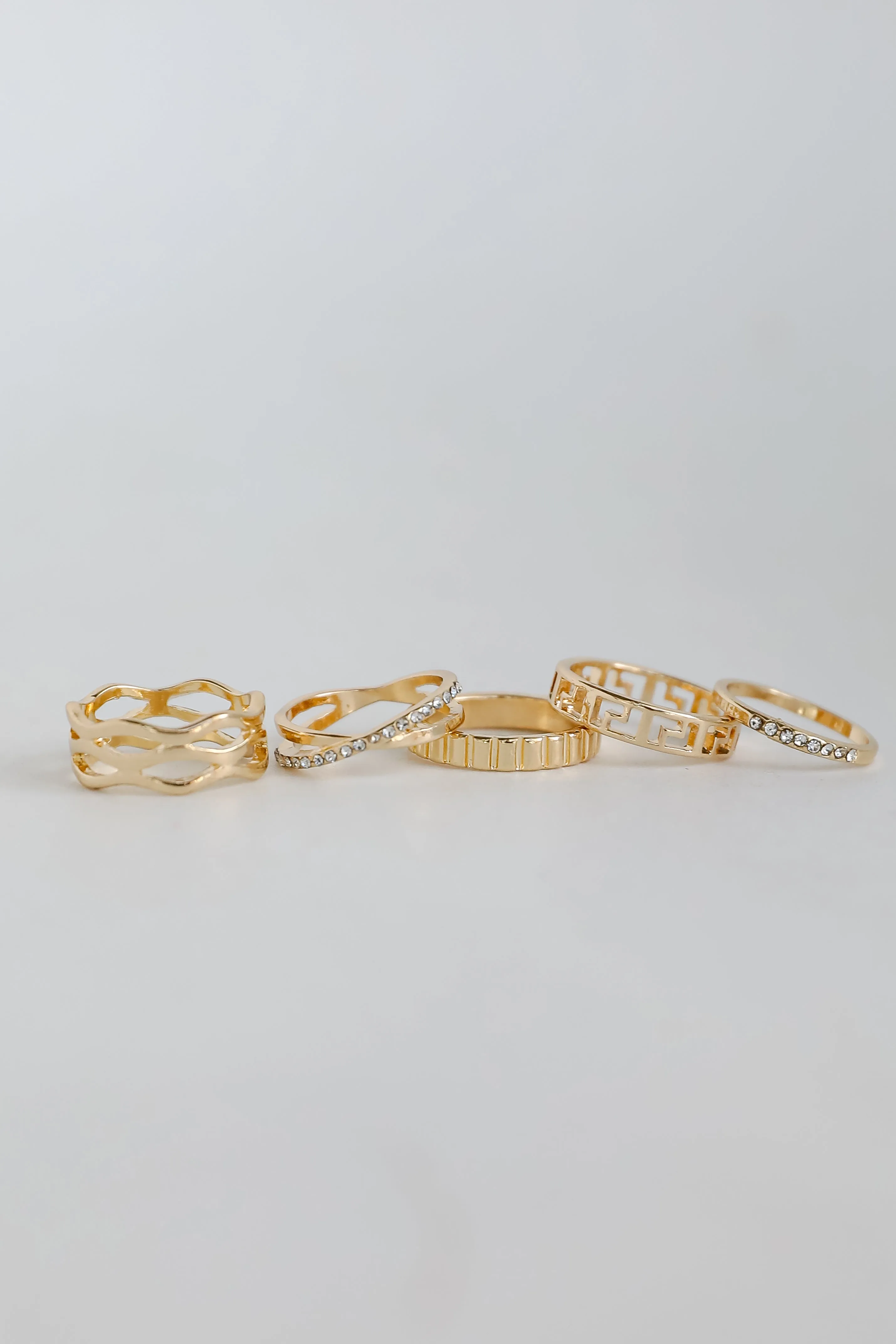 Sienna Gold Ring Set