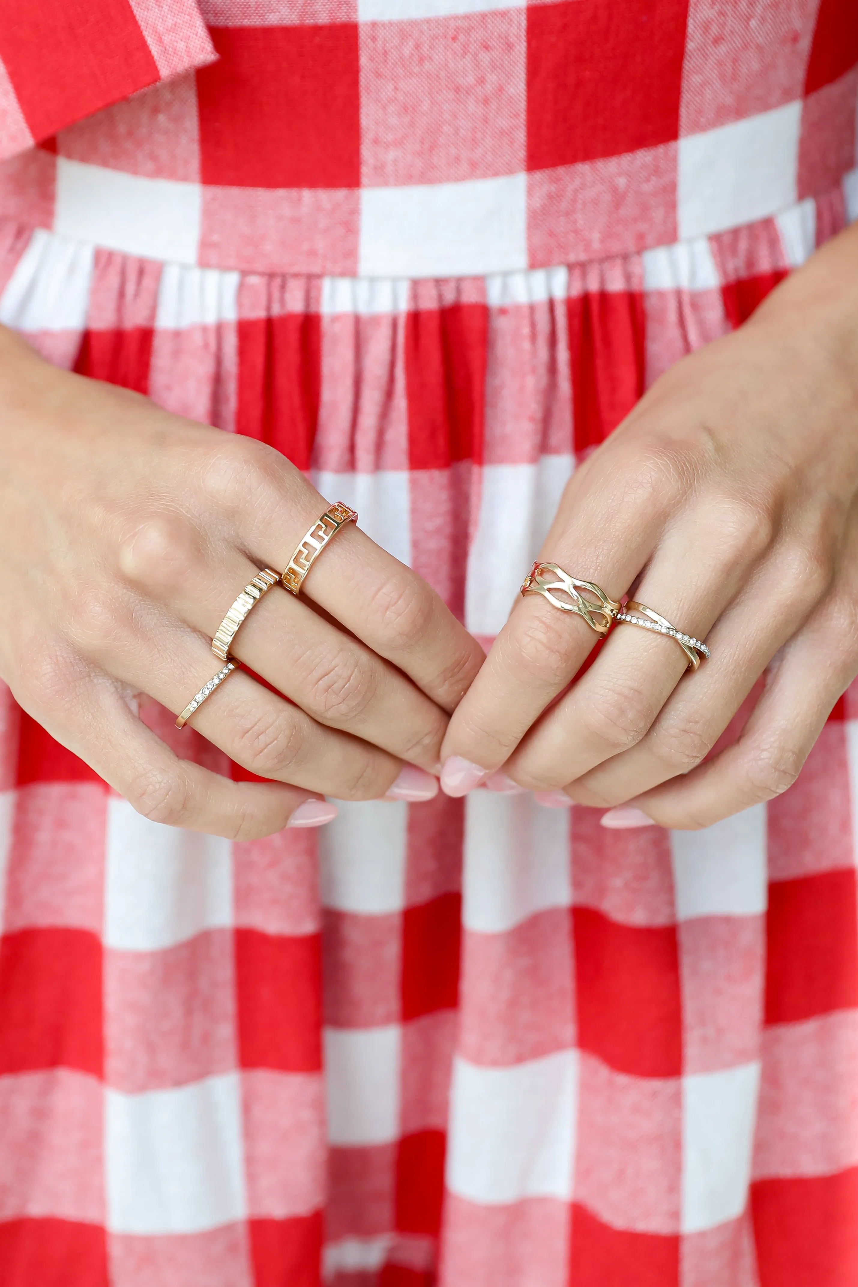 Sienna Gold Ring Set