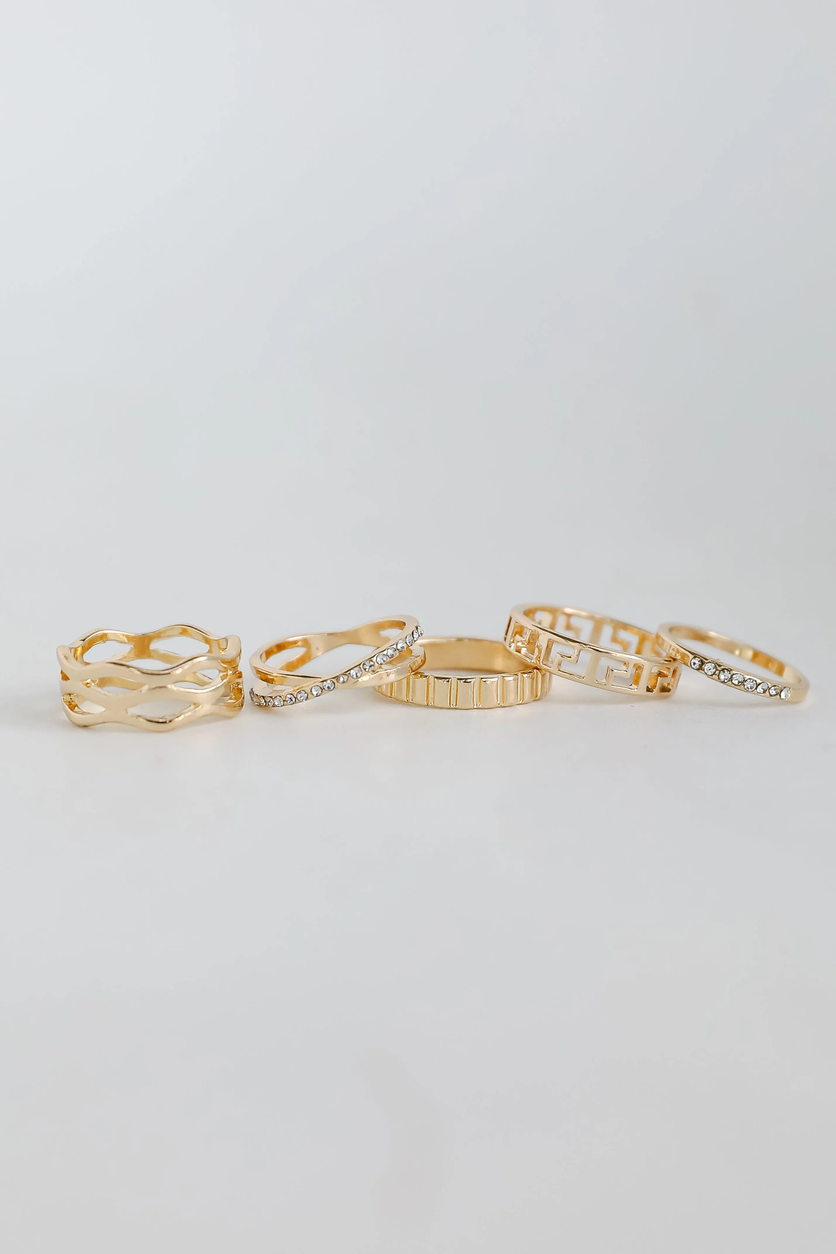 Sienna Gold Ring Set