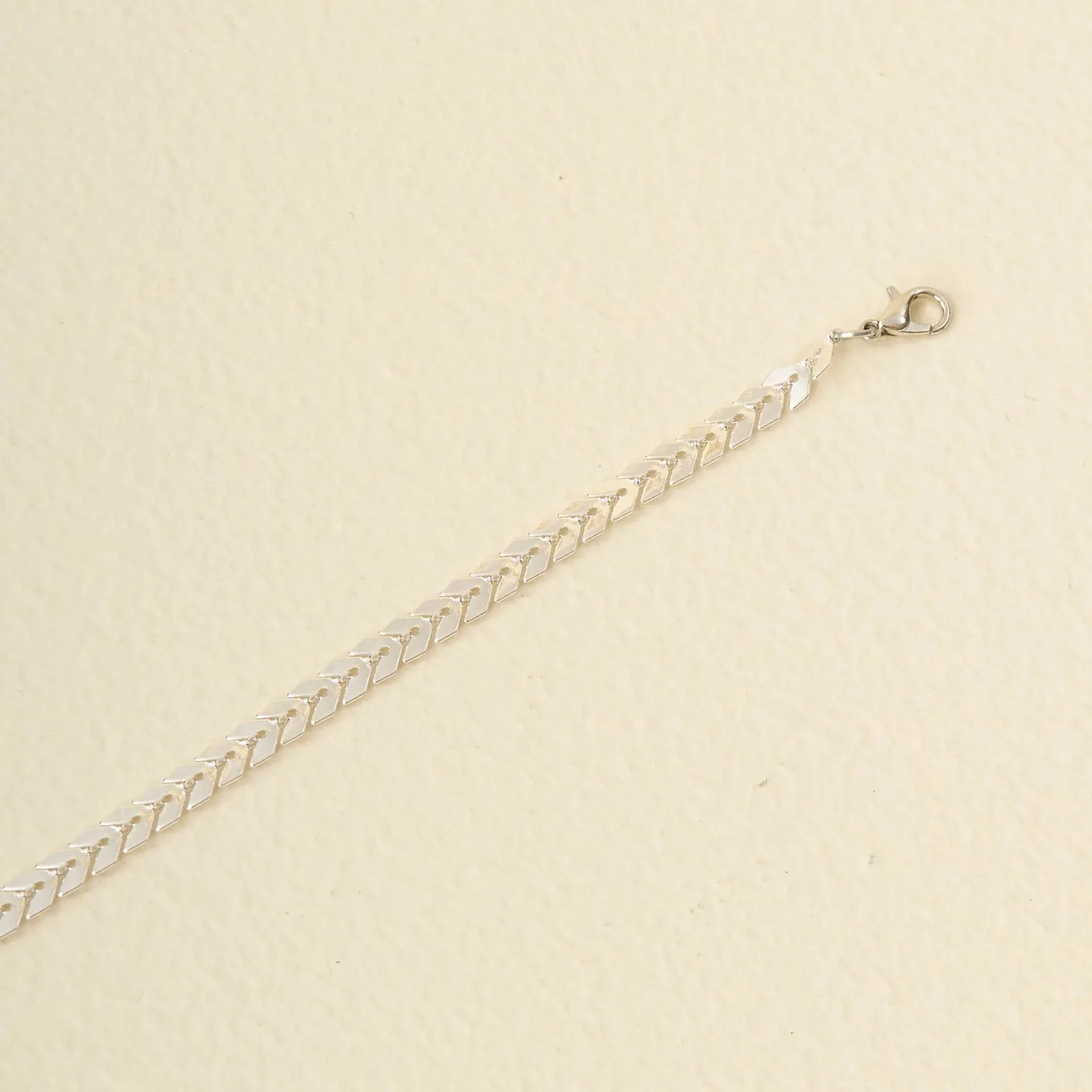 Silver Leaf Trucker Hat Chain