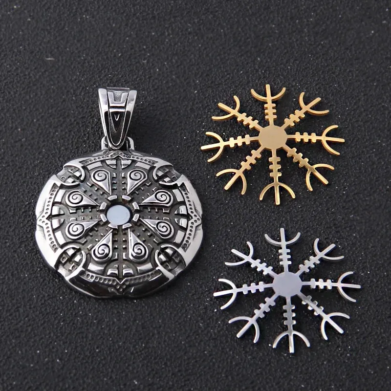 Stainless Steel Scandinavian Viking Necklace
