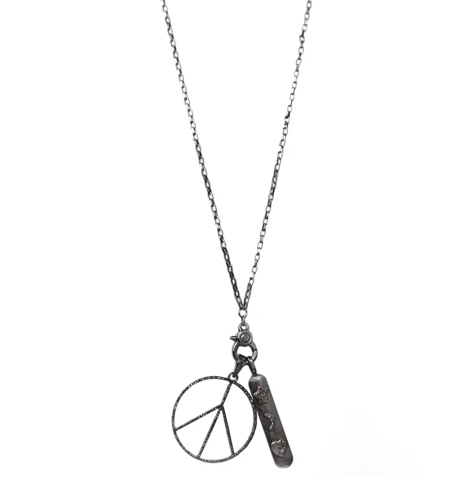 Star Moon Heart Bale Charm