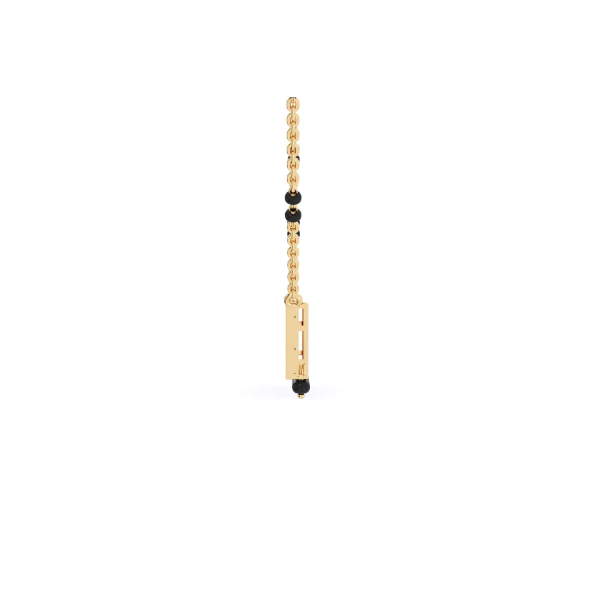 Stunning Round Cluster Diamond Mangalsutra