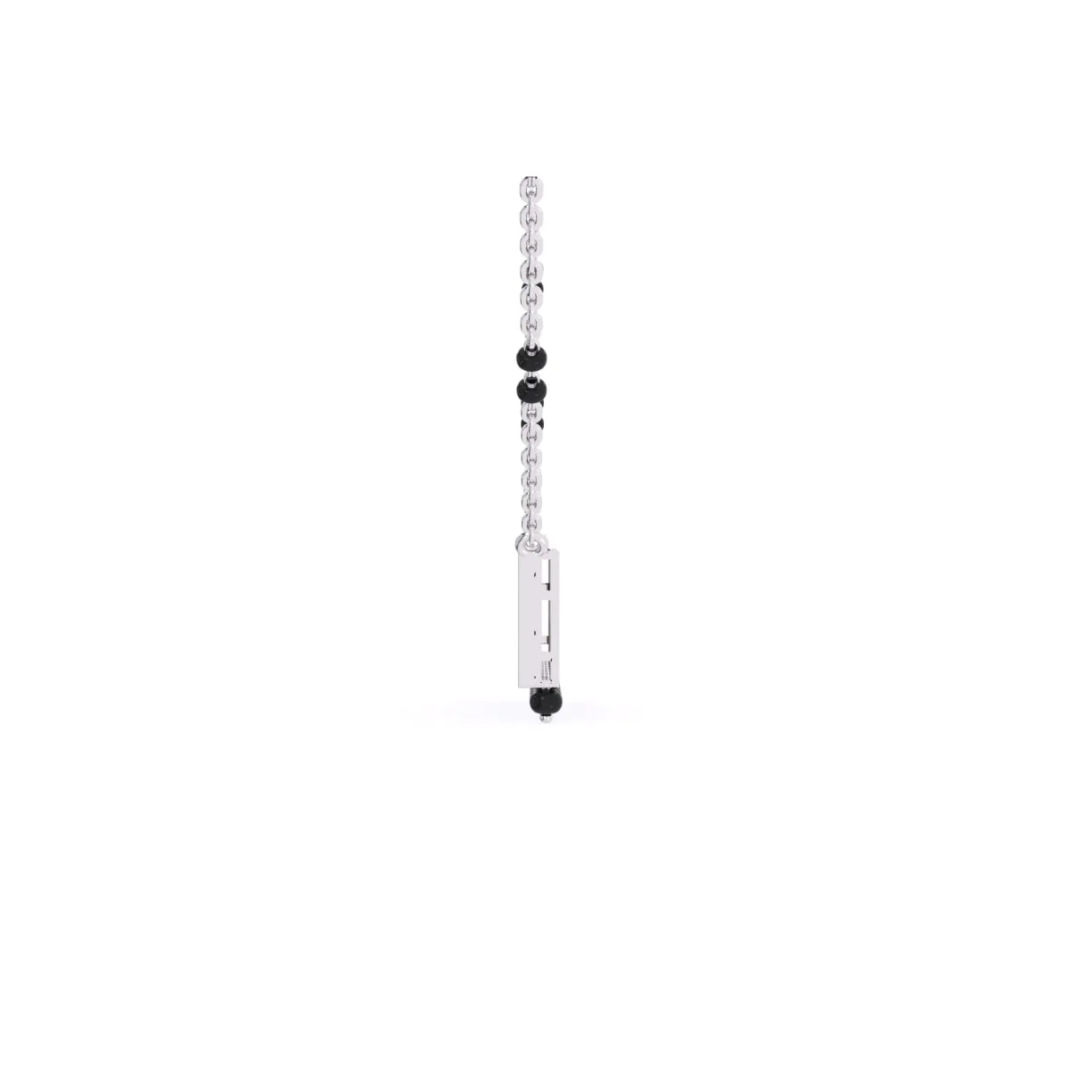 Stunning Round Cluster Diamond Mangalsutra