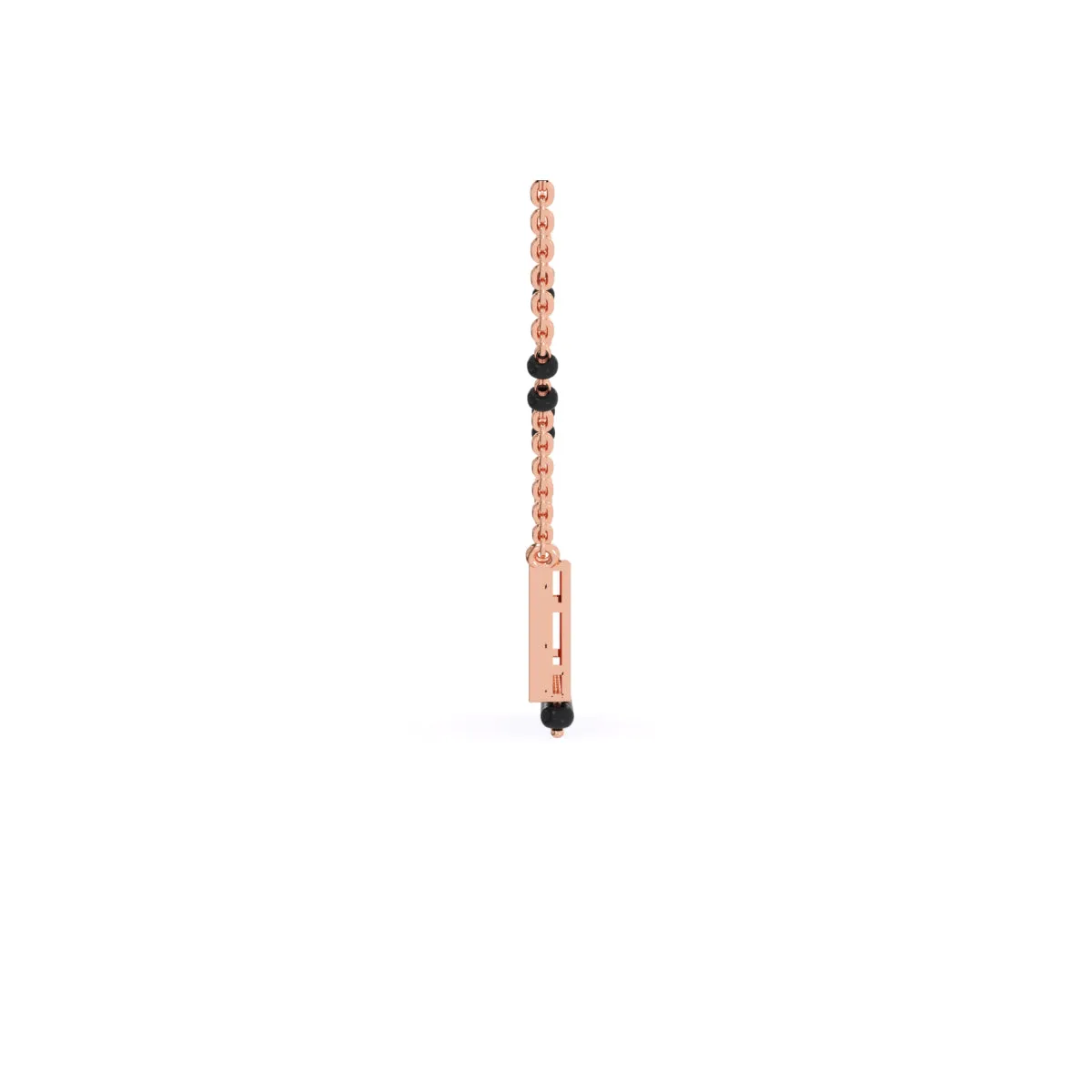 Stunning Round Cluster Diamond Mangalsutra
