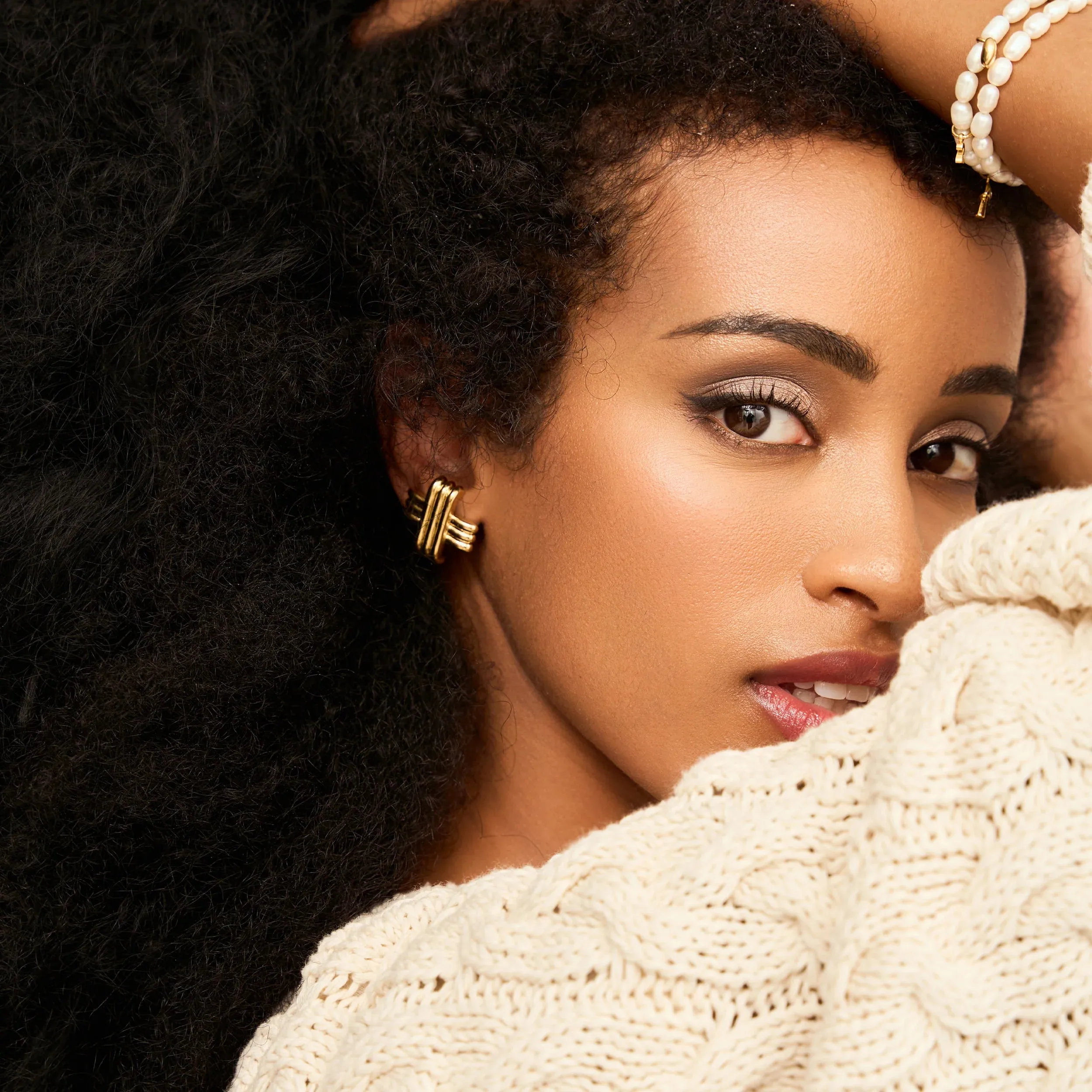 Sugar Blossom Crissy Earrings - Gold