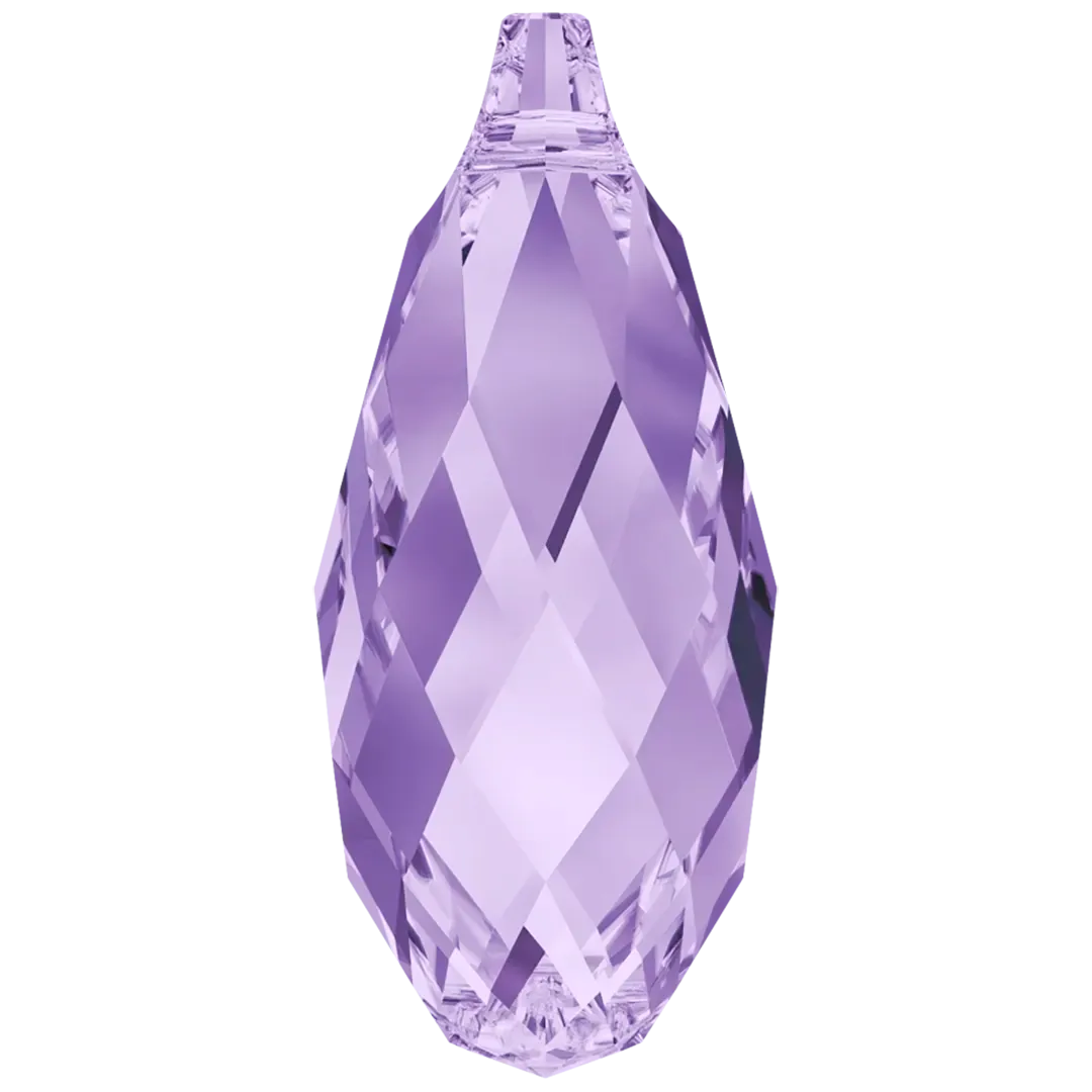 Swarovski Pendants Briolette (6010) Tanzanite