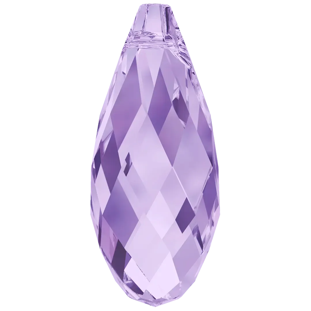 Swarovski Pendants Briolette (6010) Tanzanite