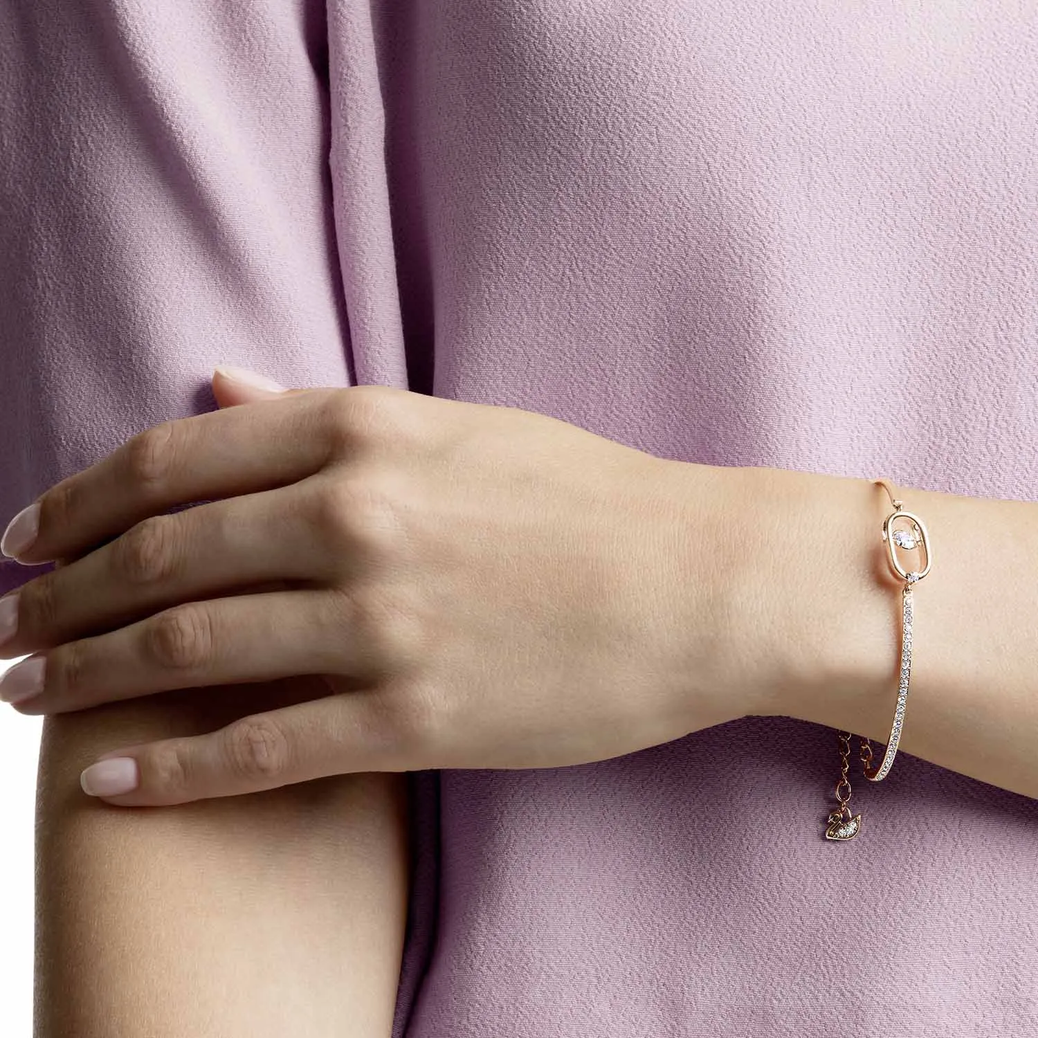 Swarovski Sparkling Dance Oval bracelet