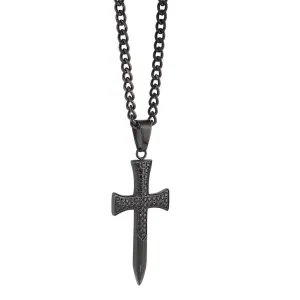 Sword Cross Pendant | Italgem Steel