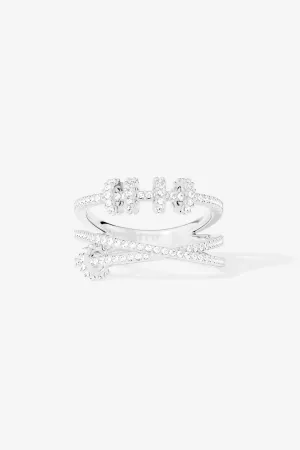 Triple Ring with Sliding Hoops