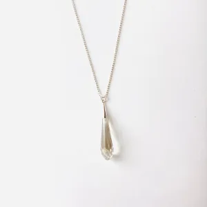 Trumpet Necklace in Silver Shade