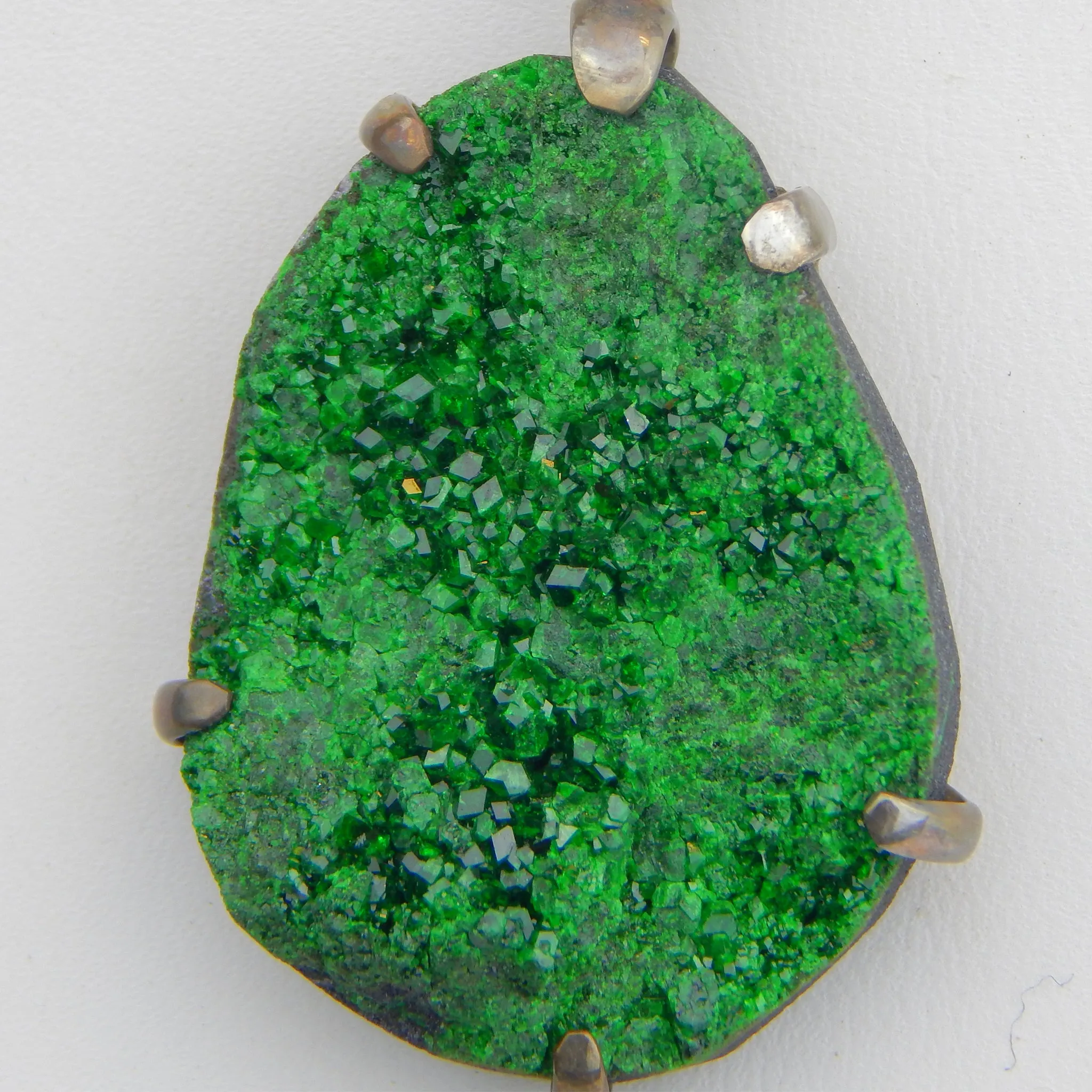Uvarovite Pendant
