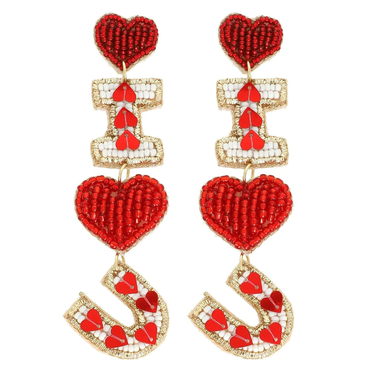 Valentine/Heart/Love Themed Earrings