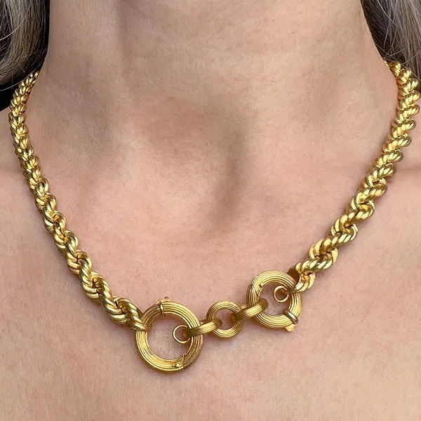 Victorian Rope Chain Necklace
