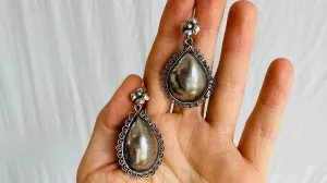 Vintage Filigree Earrings. Oaxaca. Mexico. Frida Kahlo