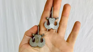 Vintage Kuchi Tribal Earrings.
