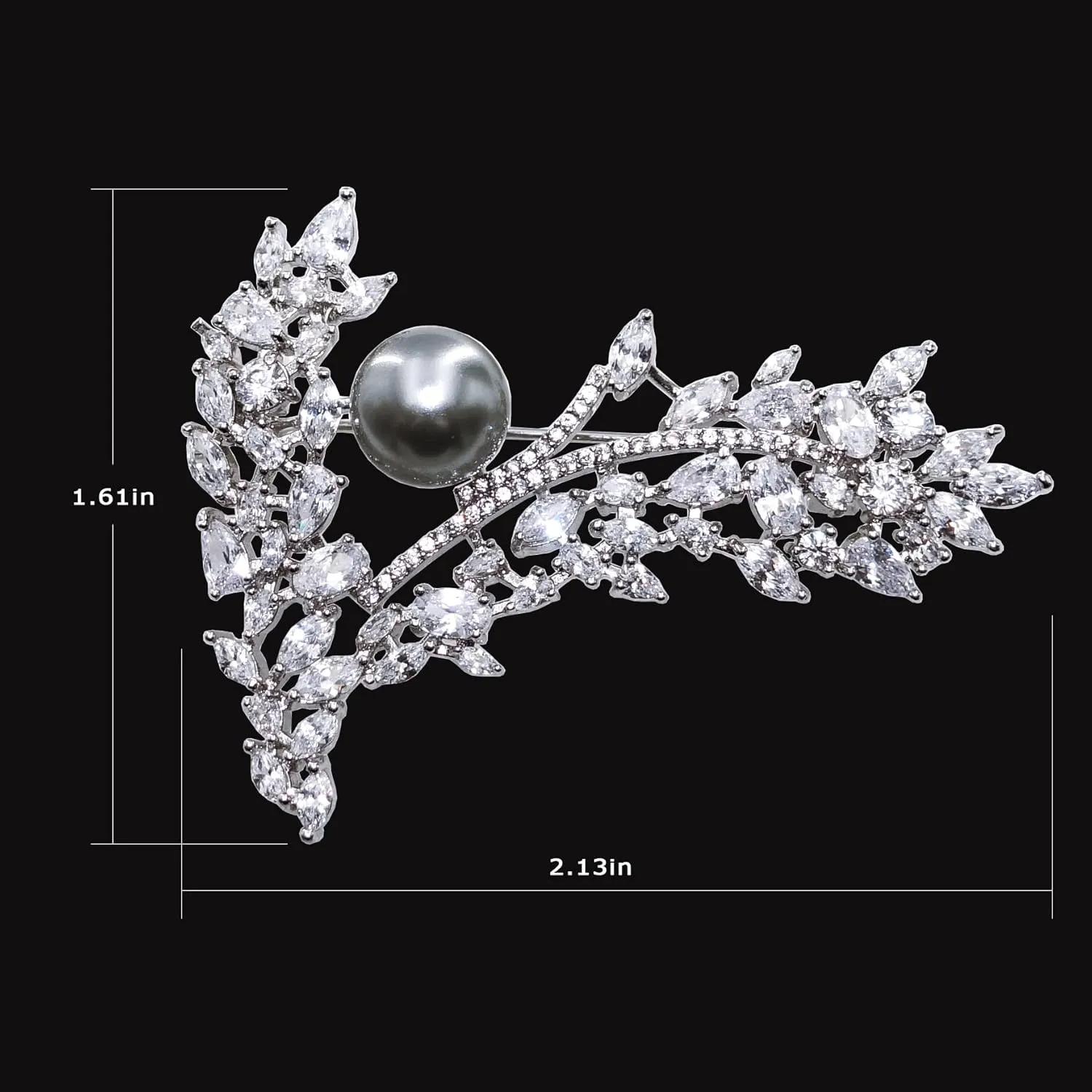 Womens Brooches and Pins for Girls Fashion Statement Jewelry