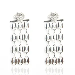 Wonderland 3 Chain Earrings