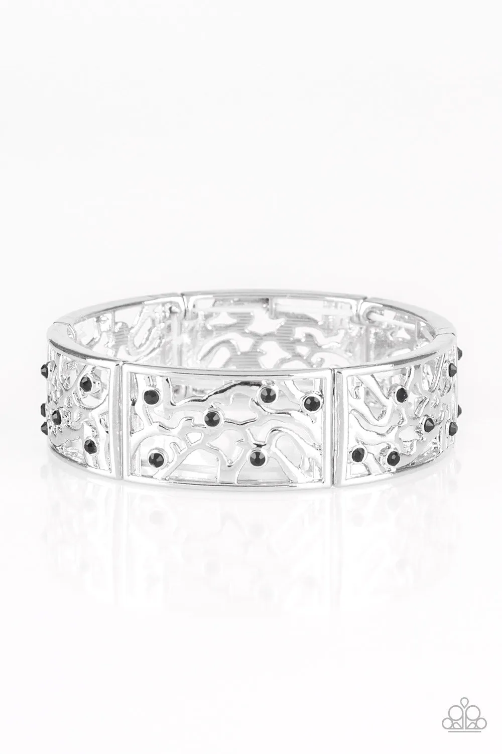Yours and VINE - Black Paparazzi  Bracelet